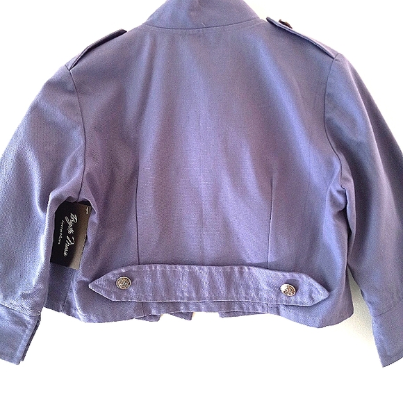 Tween Girls Cropped Jacket - Picture 6 of 6
